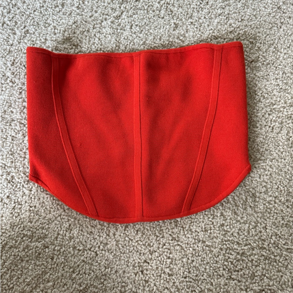 Babaton sculpt knit tube top